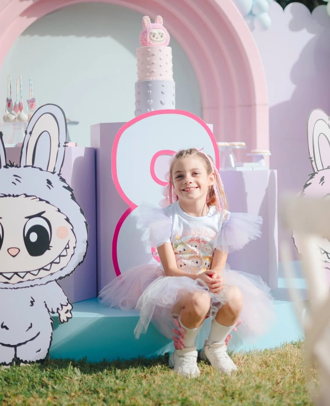 Así fue la fiesta temática de Francesca, la hija de Daniel Scioli y Gisela Berger, que cumplió 8 años