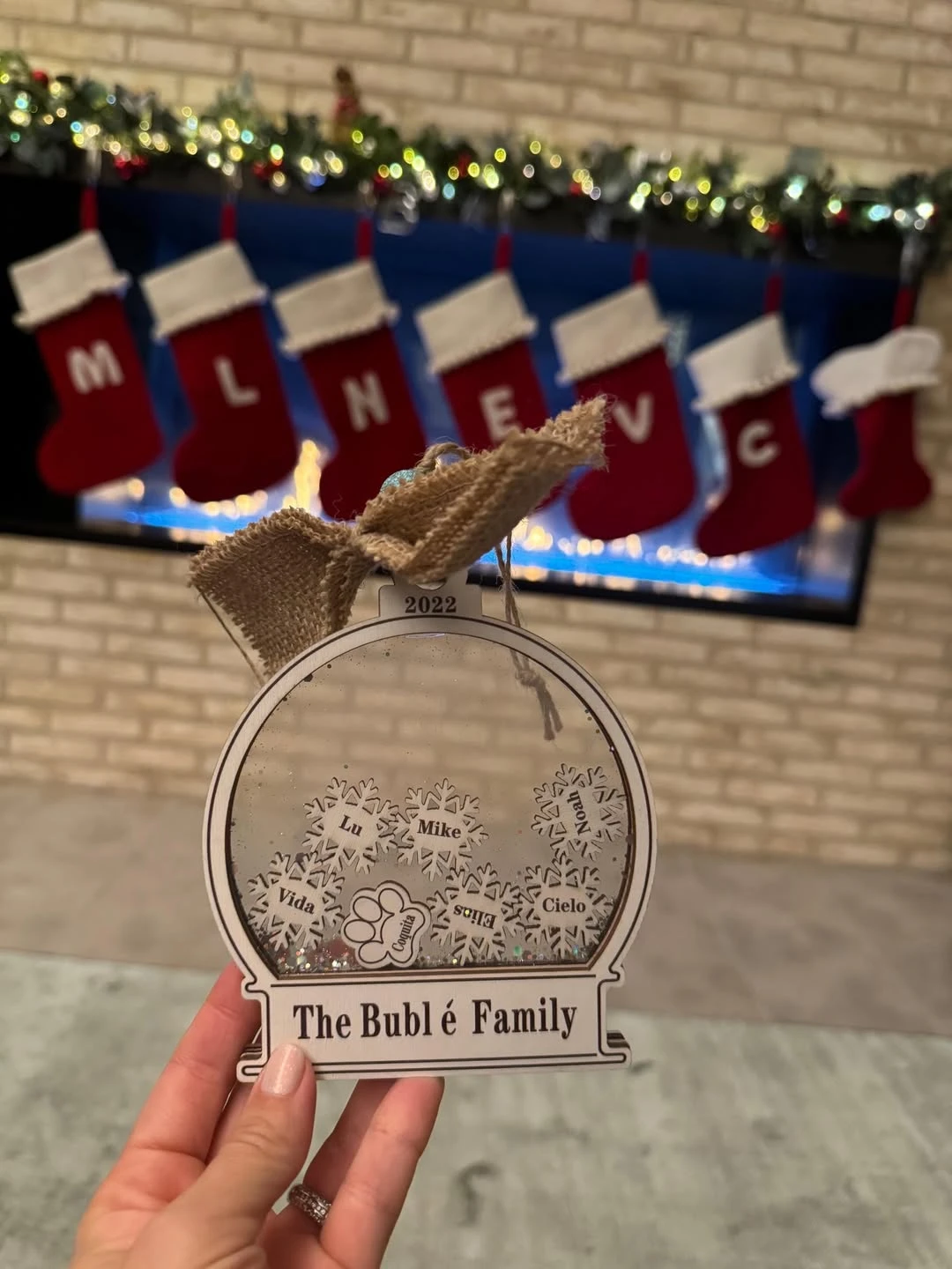 Luisana Lopilato mostró cómo armó el árbol de Navidad con Michael Bublé y sus hijos: amor, tradición y espíritu familiar