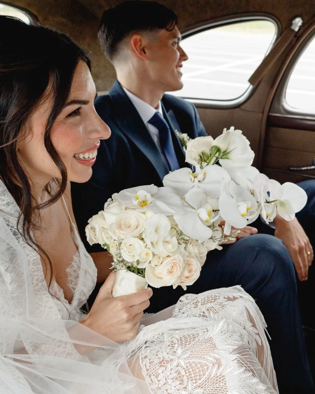 Así fue el casamiento religioso de Bautista, hijo menor de Sergio Goycochea y Ana Laura Merlo