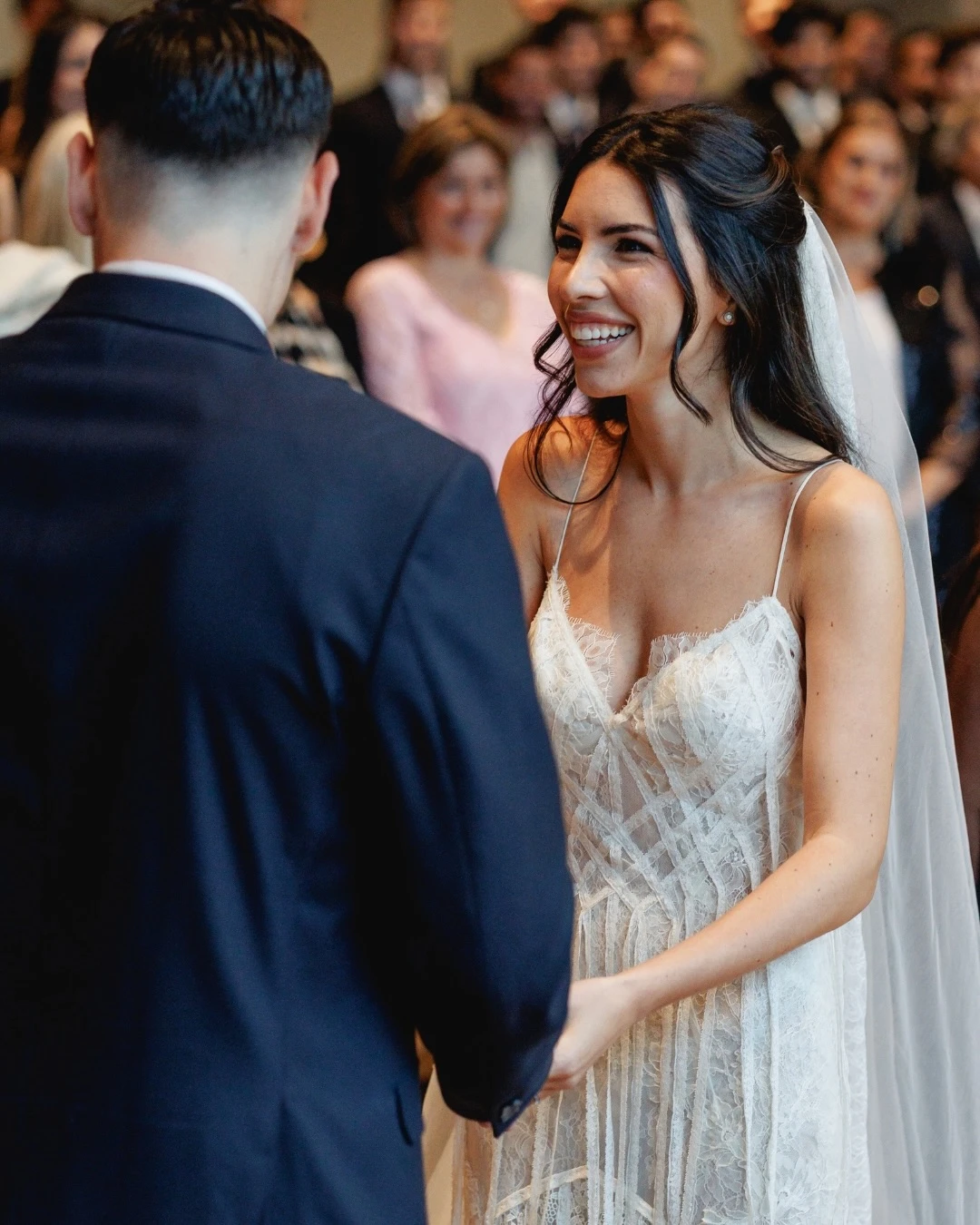 Así fue el casamiento religioso de Bautista, hijo menor de Sergio Goycochea y Ana Laura Merlo