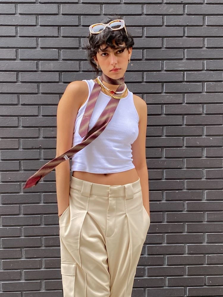 Un look urbano y cool.