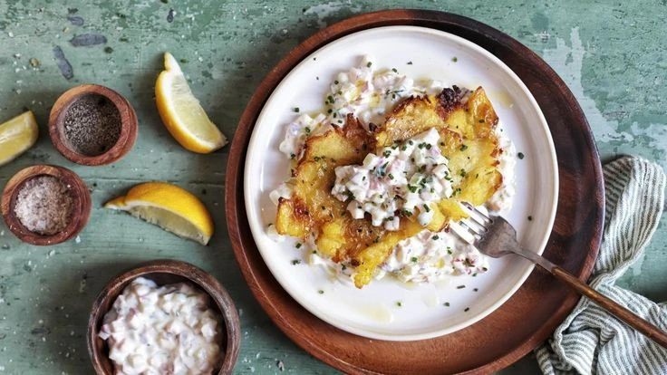 ¡Fresca, crocante y deliciosa! 🥔💛
Esta ensalada de papas con salsa de yogur y mostaza se volvió viral por su sabor y textura irresistibles.
Aprendé a prepararla paso a paso y disfrutá una receta fácil que va a conquistar todas tus comidas de verano. 👇