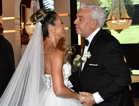 Así fue la boda soñada de Coco Sily y Chimi Meza: las fotos de una ceremonia llena de emoción