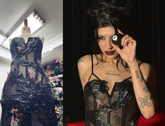 El impactante look de Cazzu en una gala en México: alta costura y sofisticación