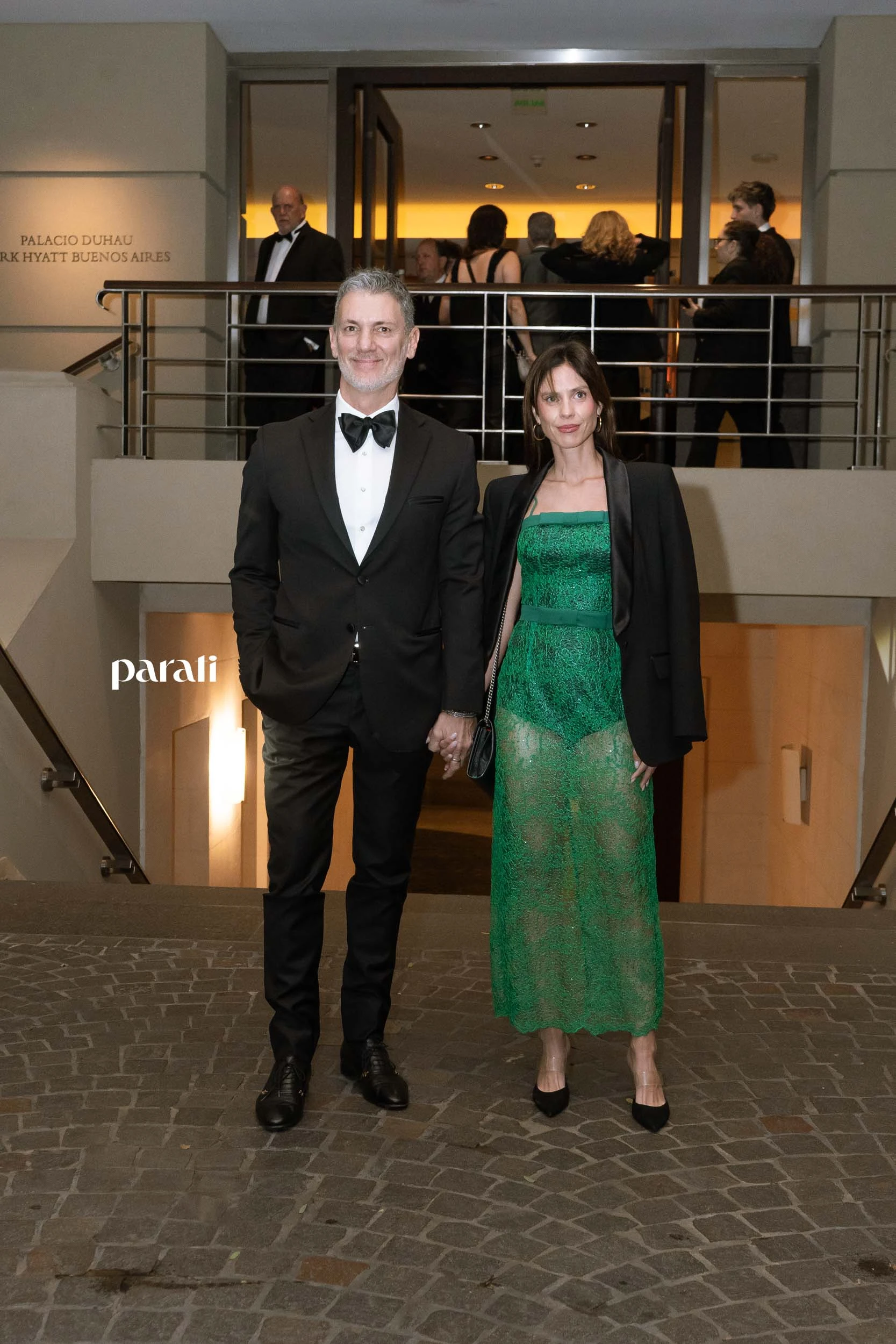 EL RRPP Leo Matheu y su mujer. 