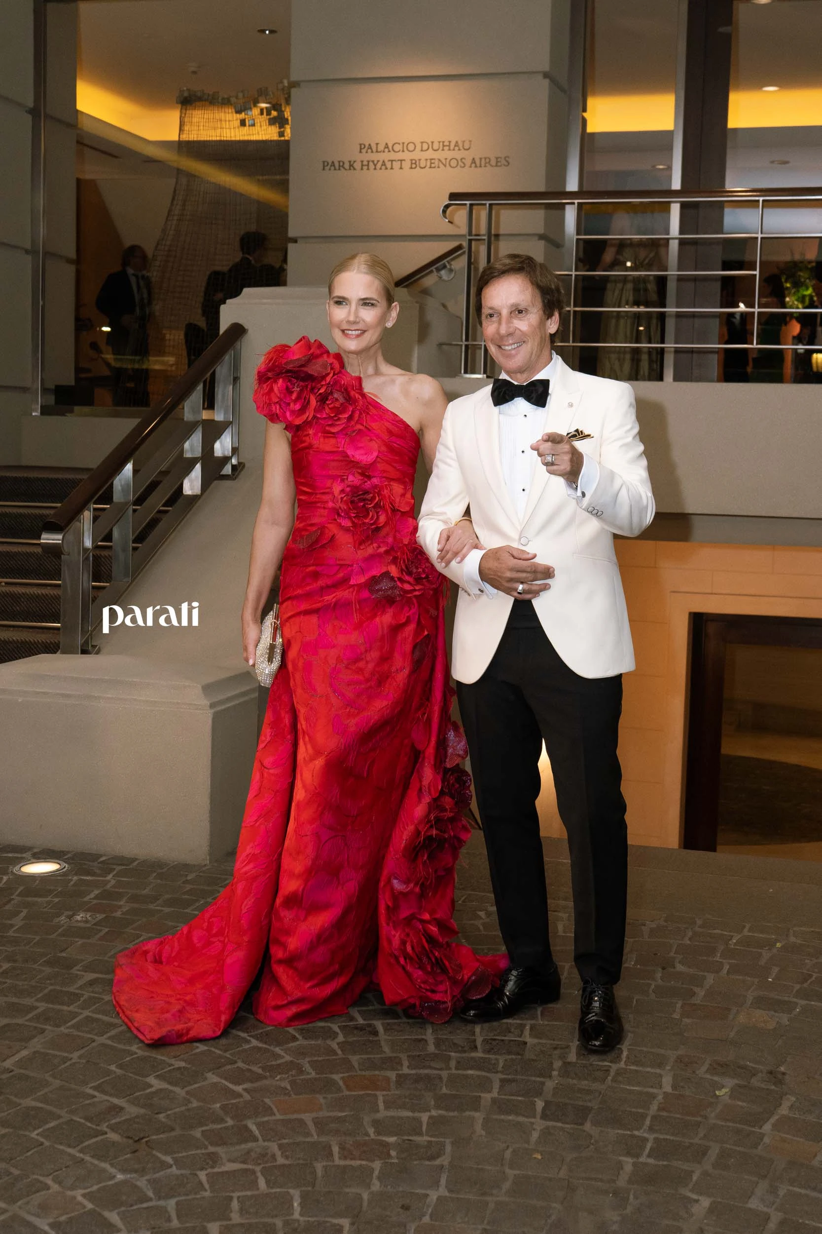 Valeria Mazza y Alejandro Gravier, anfitriones de la Gala. 