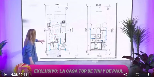 La lujosa mansión que estarían construyendo Tini Stoessel y Rodrigo De Paul en San Isidro