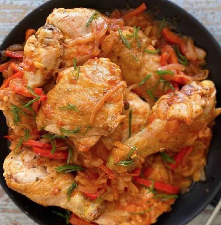 Pollo a la portuguesa