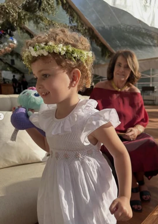 Julia, la más chiquita de la familia. 