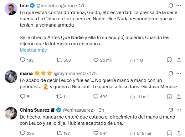 La China le respondió a todos. Foto: X