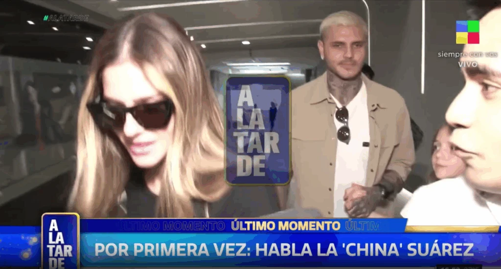La China Suárez y Mauro Icardi en Argentina: las fotos de su salida al shopping con Francesca e Isabella, las hijas de Wanda Nara