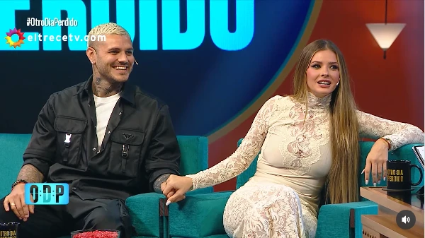 La China y Mauro Icardi en Otro día perdido