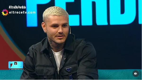 La China y Mauro Icardi en Otro día perdido