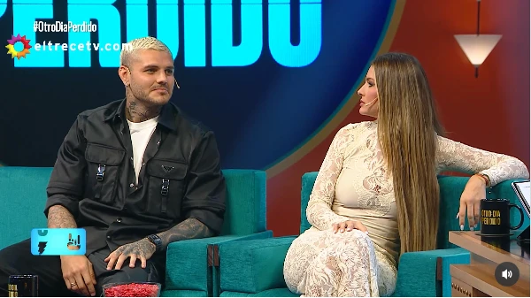 La China y Mauro Icardi en Otro día perdido