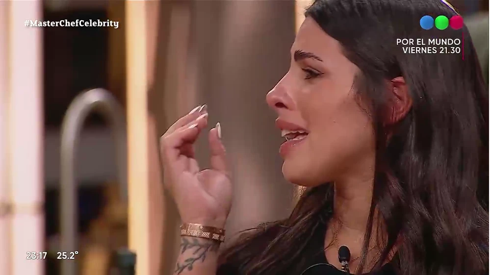 Valentina Cervantes lloró al despedirse de MasterChef