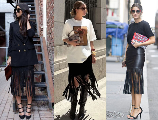 Secretos de la editora de moda: cómo llevar la pollera de cuero con flecos, el ítem más deseado del 2026
