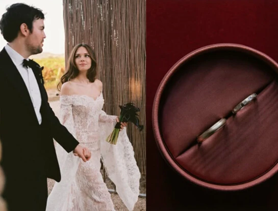 Boda de stella banderas