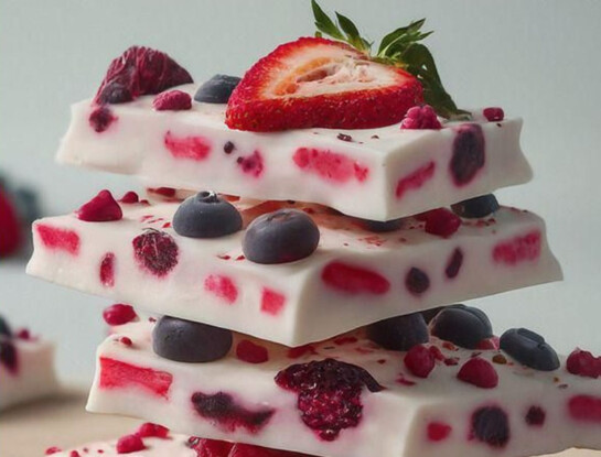 Yogurt Bark Keto: la receta viral de TikTok que es saludable, fácil y lista en 5 minutos