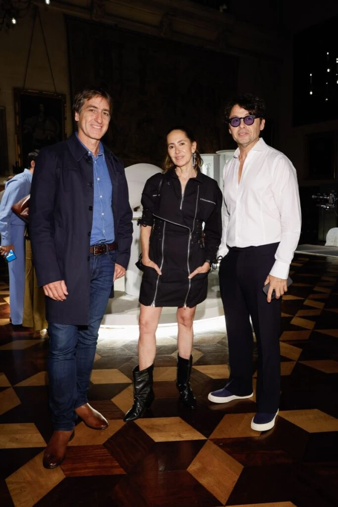 Dany y Lulú Nofal y Wally Diamante