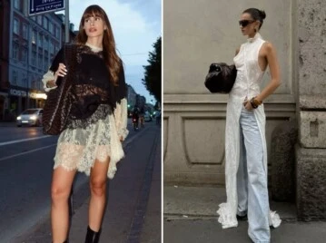 De TikTok a tu placard: cómo armar looks con encaje ideales para la época de fiestas