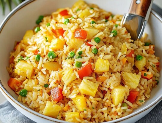 Cómo hacer arroz frito con ananá y curry: la receta thai más rica y rápida