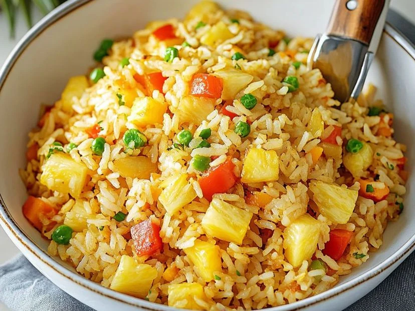 Cómo hacer arroz frito con ananá y curry: la receta thai más rica y rápida