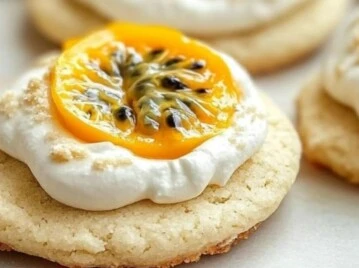 Passion fruit cookies: la receta de las galletitas con sabor a verano