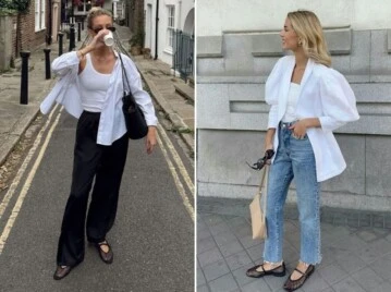 Alerta tendencia: los mesh ballet flats son los zapatos que más veremos esta temporada