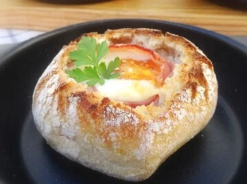 Huevos al horno en pan de molde: una receta ideal para el desayuno