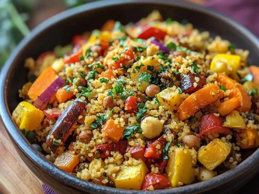 Cuscús con verduras y garbanzos: la receta del plato saludable y rápido que tenés que probar