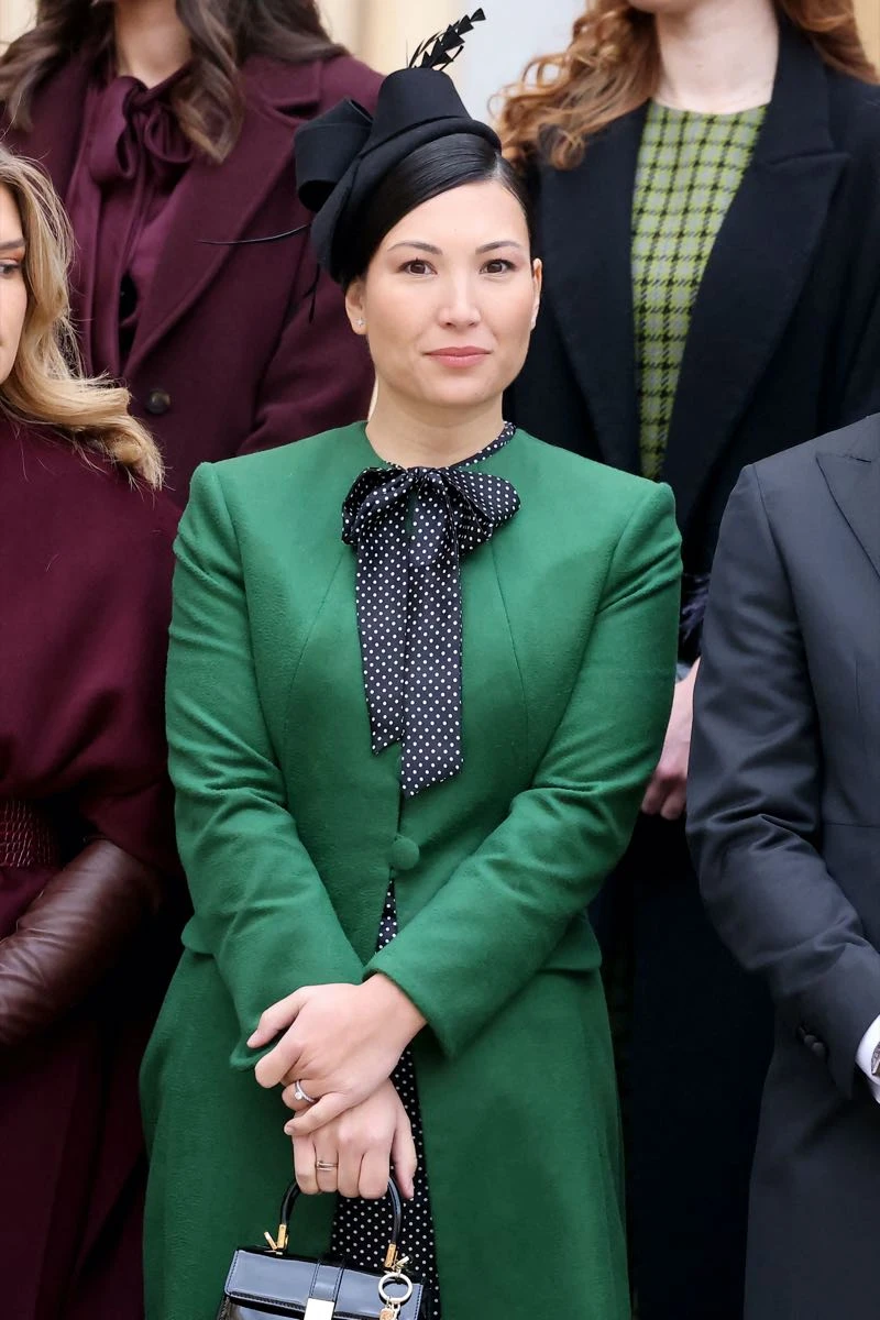 Marie Ducruet apostó por el color verde.