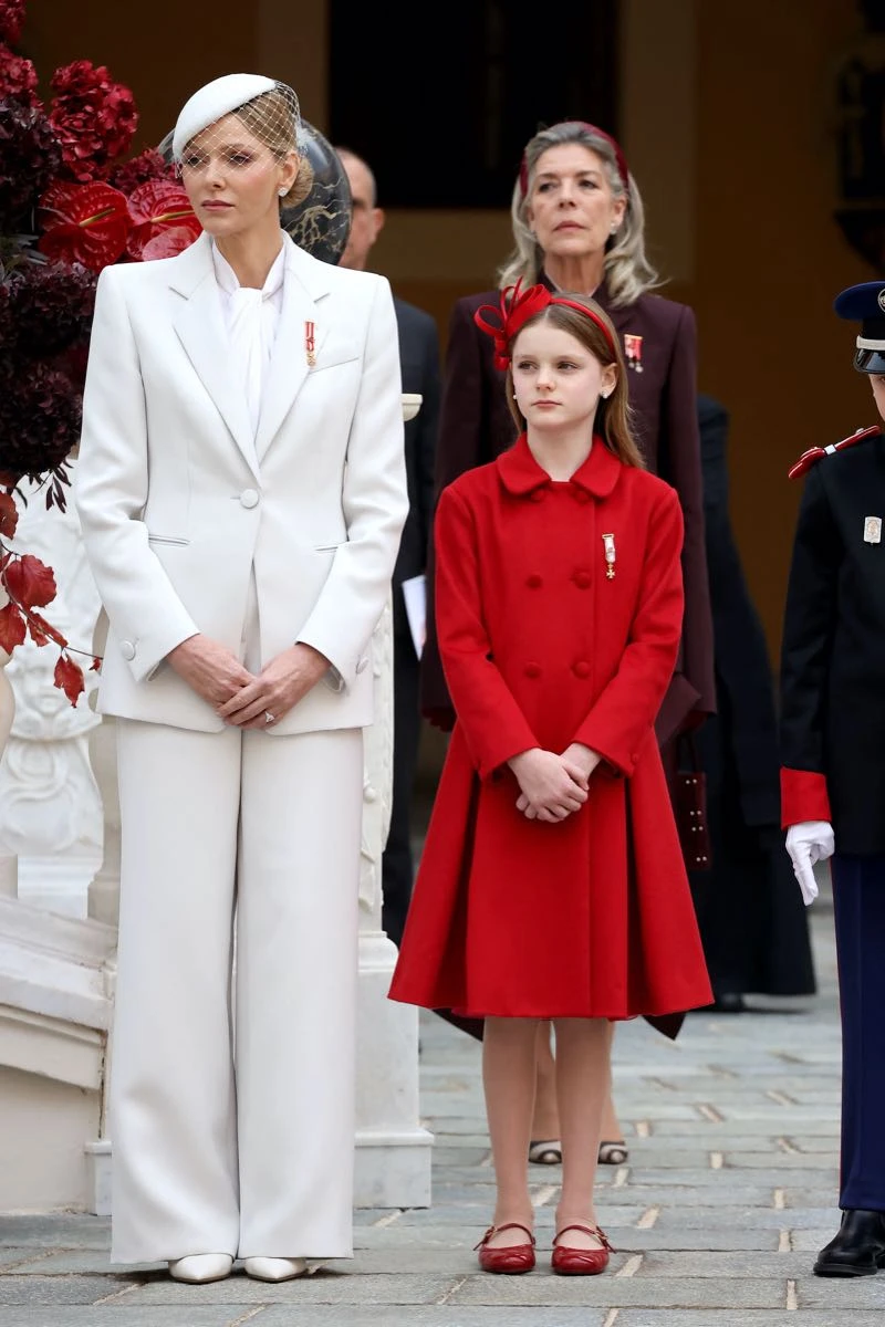 Charlène de Monaco junto a su hija Gabriella.