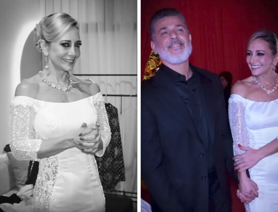 Andrea Ghidone celebró su compromiso con Pablo Otero: todos los detalles de la fiesta y su look de novia en blanco