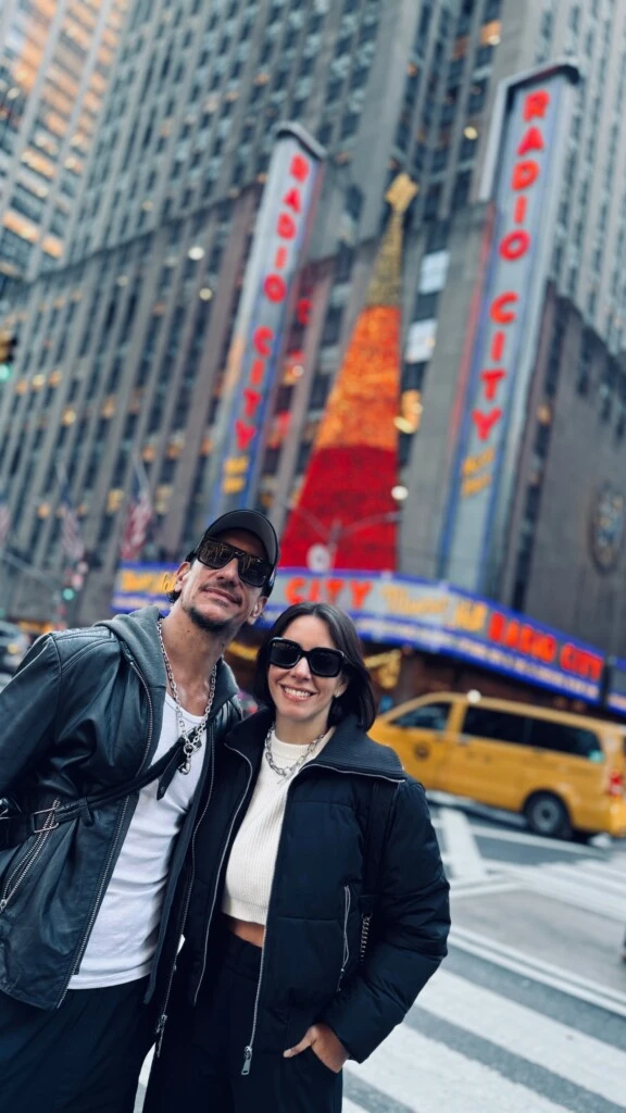 La imagen que compartió Nico Vázquez junto a Dai Fernández en sus historias de Instagram