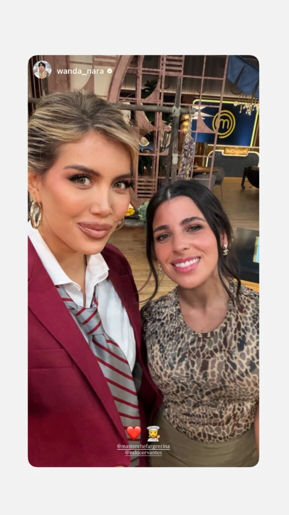 La foto de Wanda Nara junto a Valu Cervantes que pone fin a los rumores de un mal vínculo entre ellas.