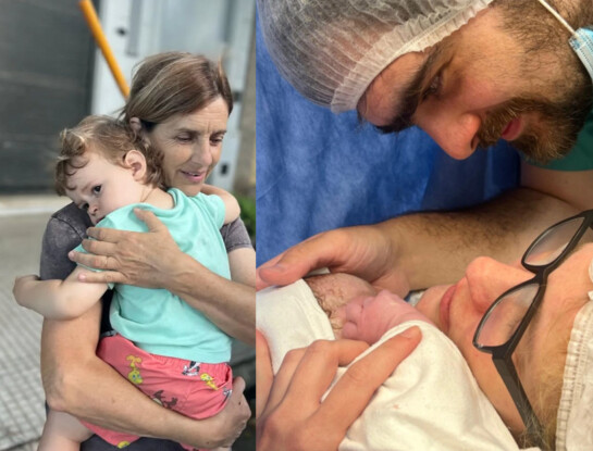 Silvia Kutika fue abuela por segunda vez: nació Oliverio, el hermanito de Faustino