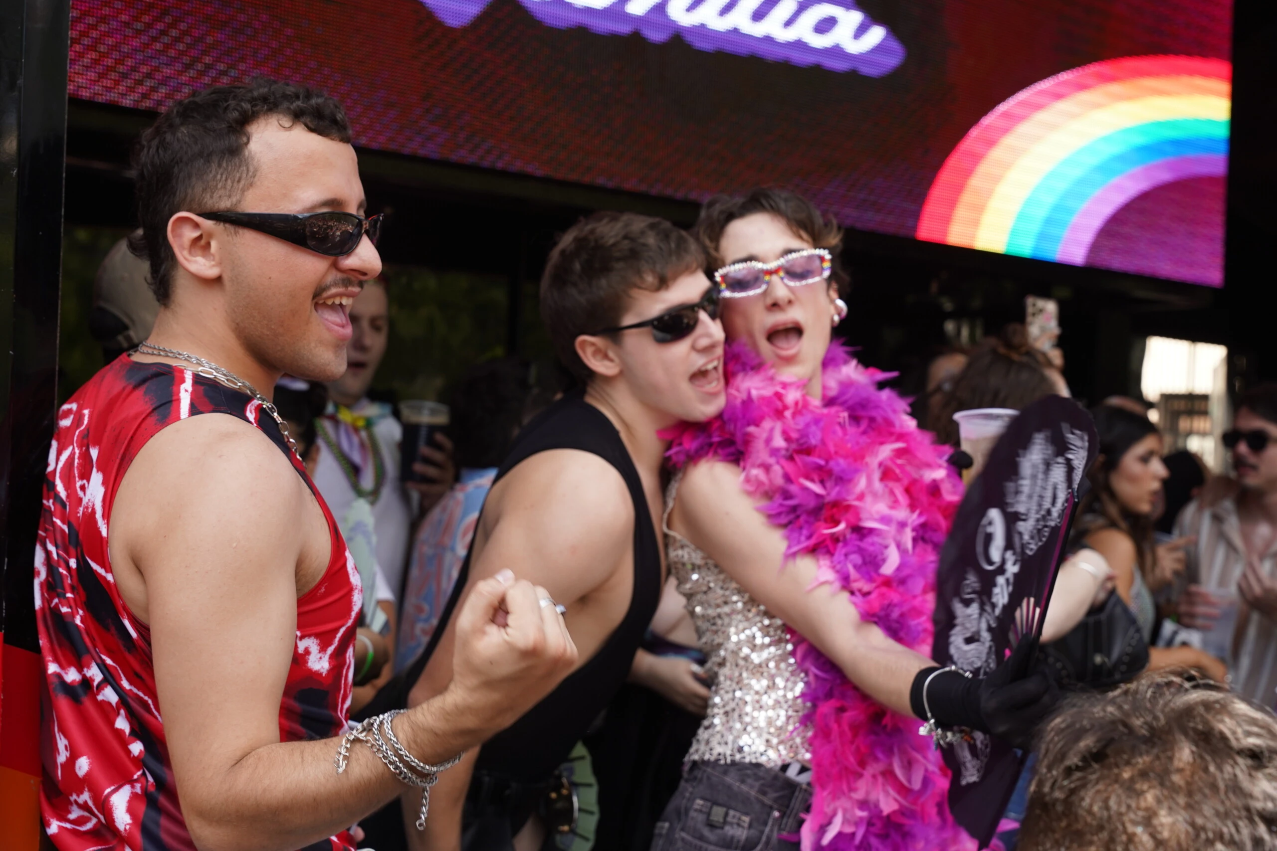 Fefe Bongiorno y Lucas Spadafora