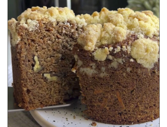 Pan dulce tipo carrot cake: la receta más original y riquísima para esta Navidad