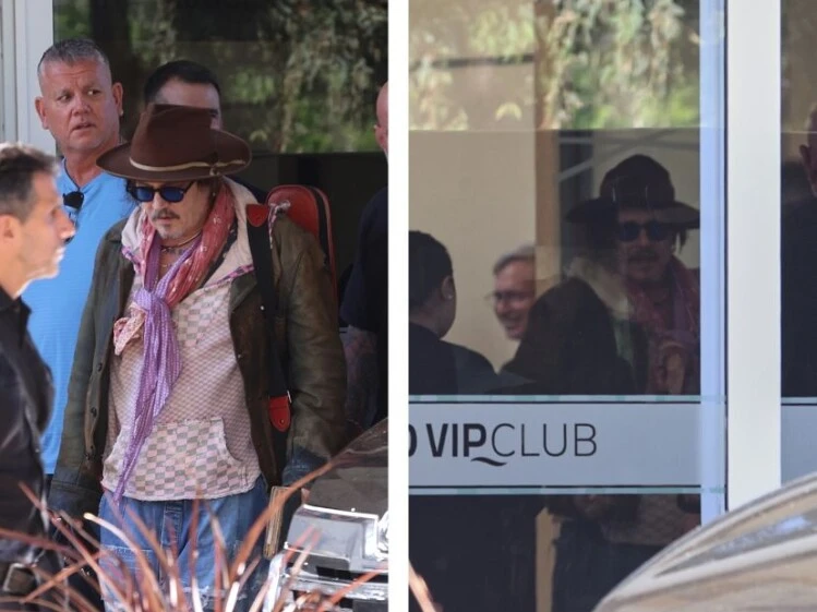 Las primeras fotos de Johhny Depp en Argentina