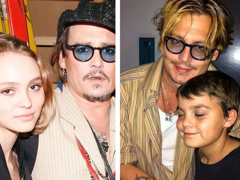Johnny Depp habló sobre el sostén que representan sus hijos, Lily Rose y Jack