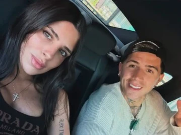 Valentina Cervantes mostró el cariñoso recibimiento de Enzo Fernández