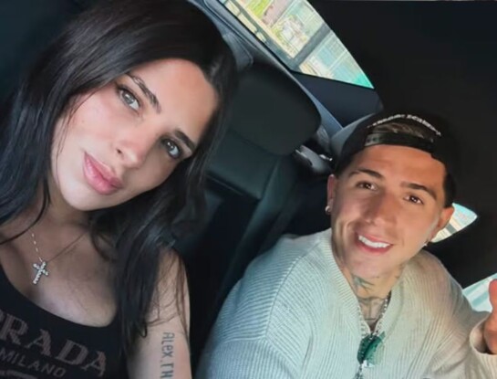 Valentina Cervantes mostró el cariñoso recibimiento de Enzo Fernández