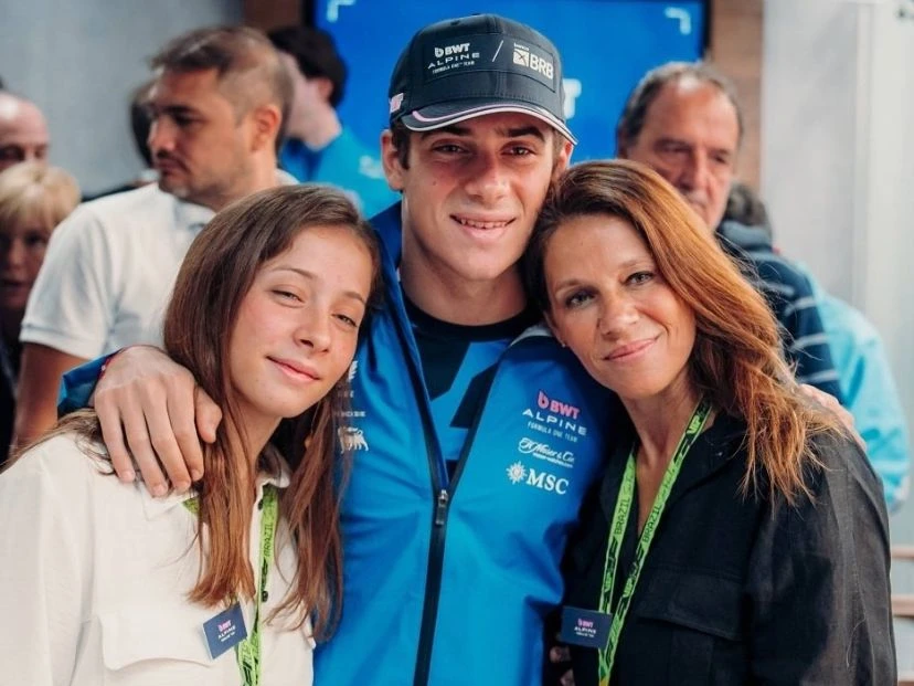 La familia de Franco Colapinto