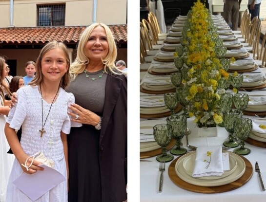 Las fotos de la Primera Comunión de Malaika, la hija de Zaira Nara y Jakob Von Plessen