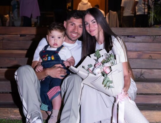 Gonzalo Montiel y Karina Nacucchio anunciaron que serán padres otra vez