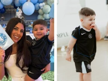 Las fotos del cumple de Benjamín, el hijo de Valu Cervantes y Enzo Fernández