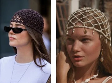 Mesh hat, el accesorio de crochet que será furor este verano