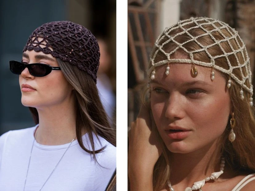 Mesh hat, el accesorio de crochet que será furor este verano