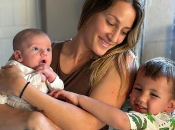 Mica Viciconte conoció a su sobrino