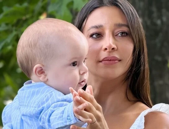 Bautismo de Marco, hijo de Sol Pérez